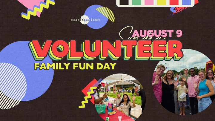 VOLUNTEER for Family Fun Day logo