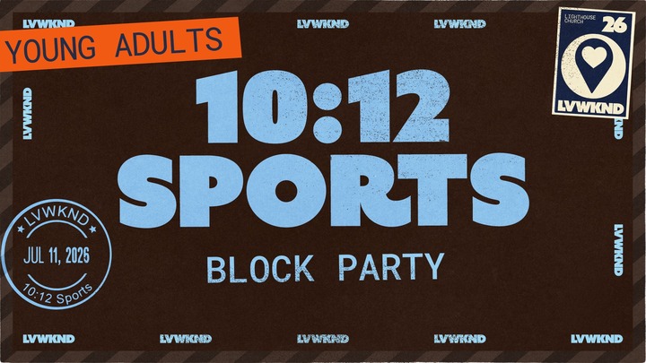 LVWKND: YA - 10:12 Sports-Block Party logo