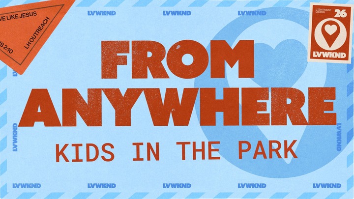 LVWKND: FROM ANYWHERE: Kids in the Park logo