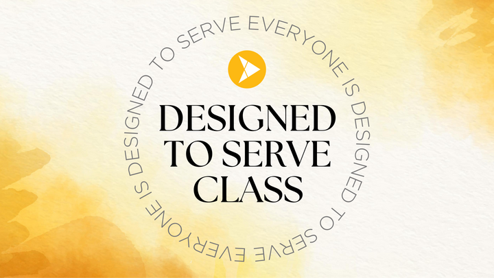 Designed to Serve Class logo