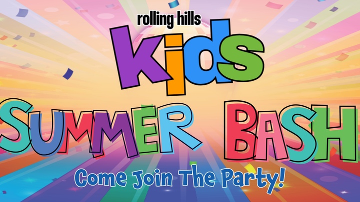 Kid's Summer Bash! flyer