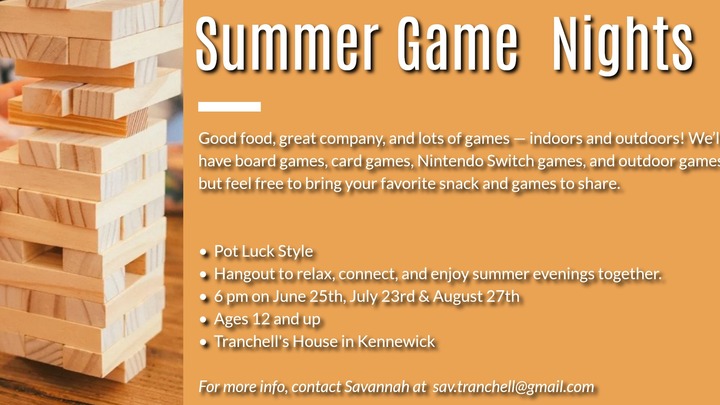 Summer Game Night logo