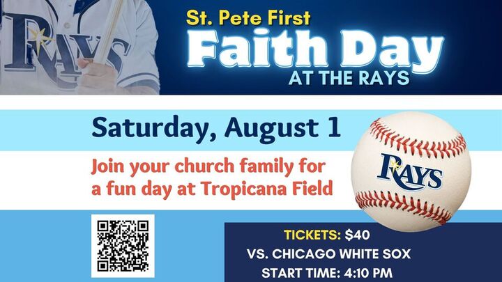 Faith Day at the Rays logo