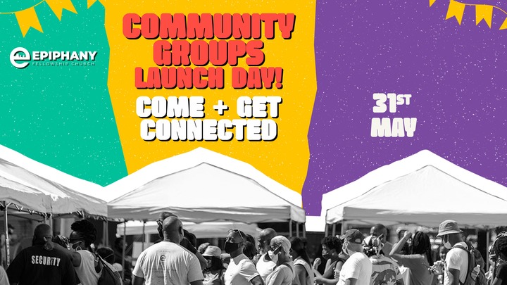 Community Groups Launch Day! logo