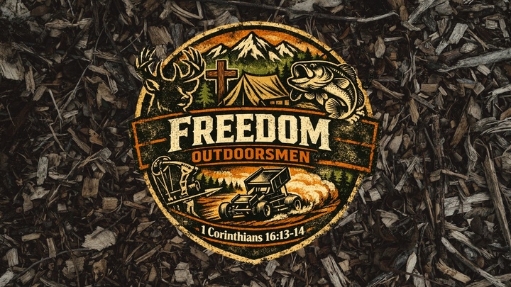 Freedom Outdoorsman Fishing  logo