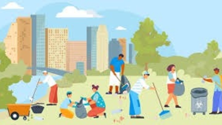 West Lakeview - Neighborhood Clean Up logo