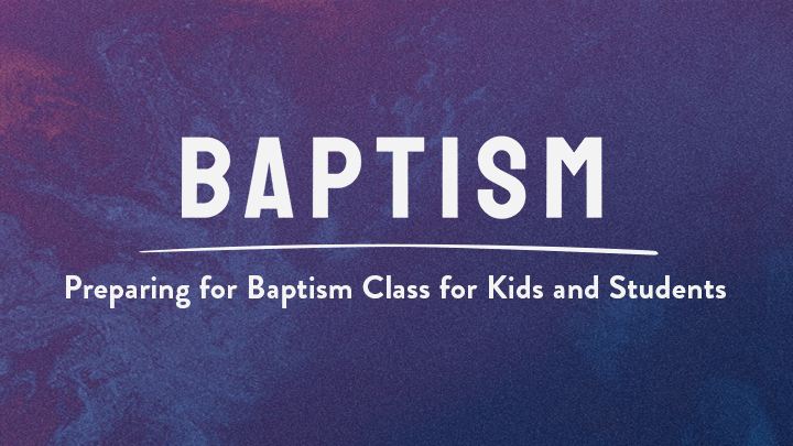 Kids Preparing for Baptism Class logo