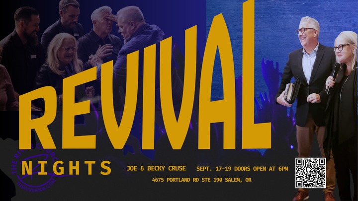 Revival Nights w/Pastor Joe & Becky Cruse logo