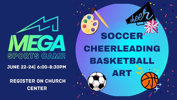 MEGA SPORTS/ART CAMP logo