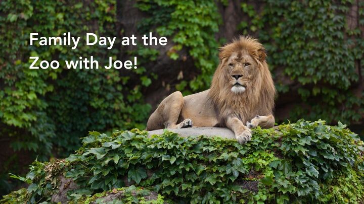 Family Day at the Zoo with Joe!  logo