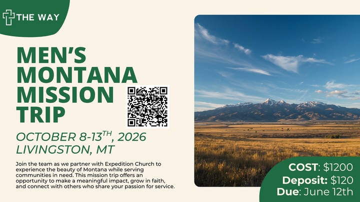 Men's Montana Mission Trip logo