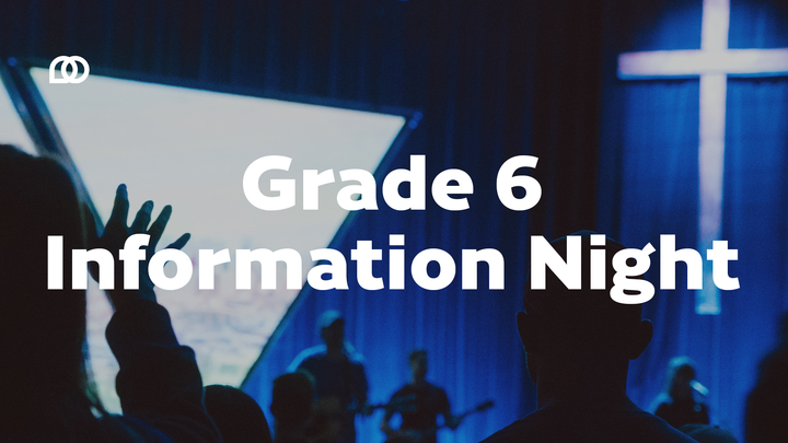 Grade 6 Youth Info Night logo