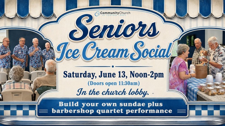 Seniors Ice Cream Social