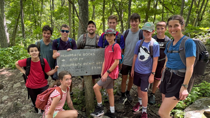 Youth Hike at Humpback Rock logo