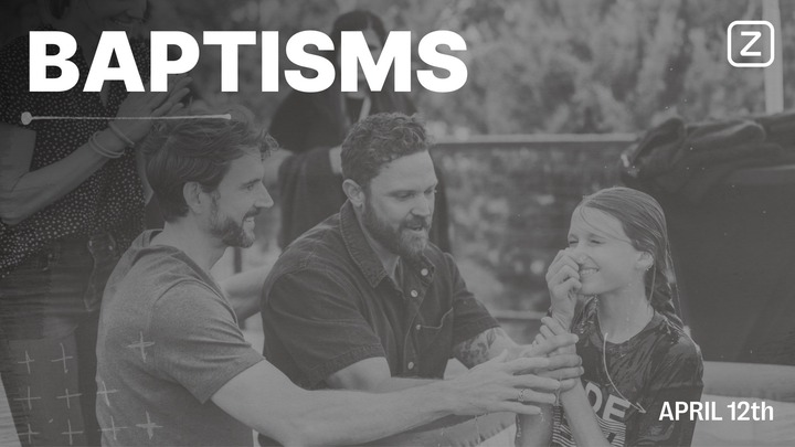 Baptism Sunday logo