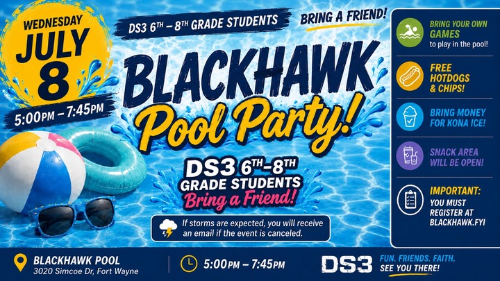 DS3 Blackhawk Pool Night