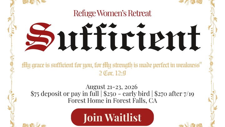 Waitlist- Women's Retreat 2026 logo