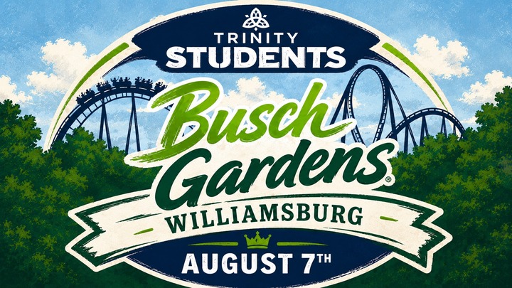 Hampton Roads Trinity Students Busch Gardens Trip logo