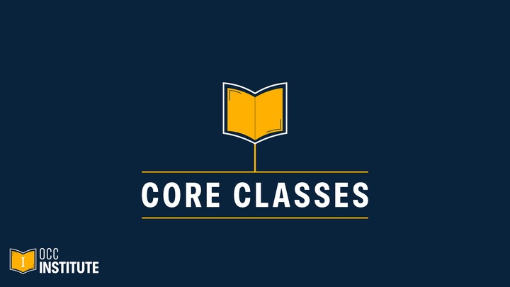 OCC Institute Core Class: The Christian Defense logo