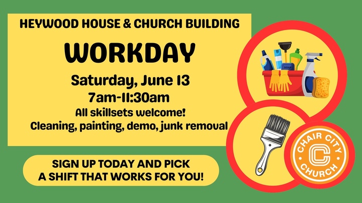 Heywood House / Church Building Workday logo