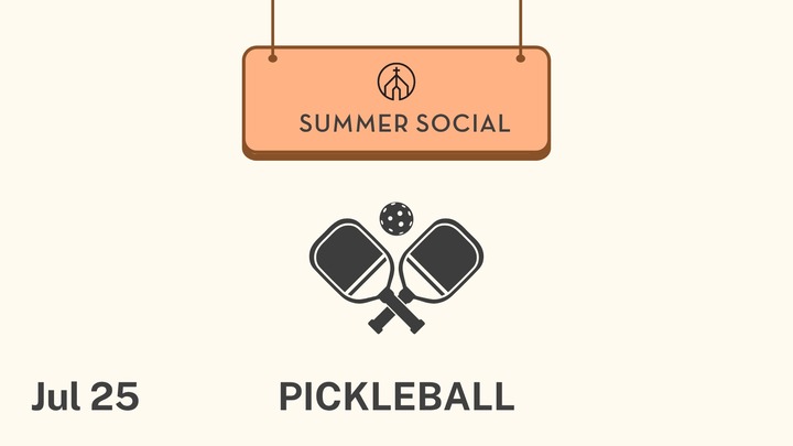 Summer Social: Pickleball logo