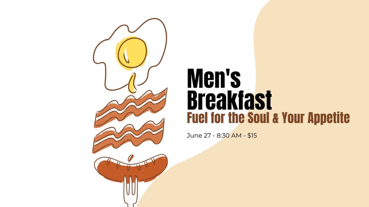 Men's Breakfast and Workday logo