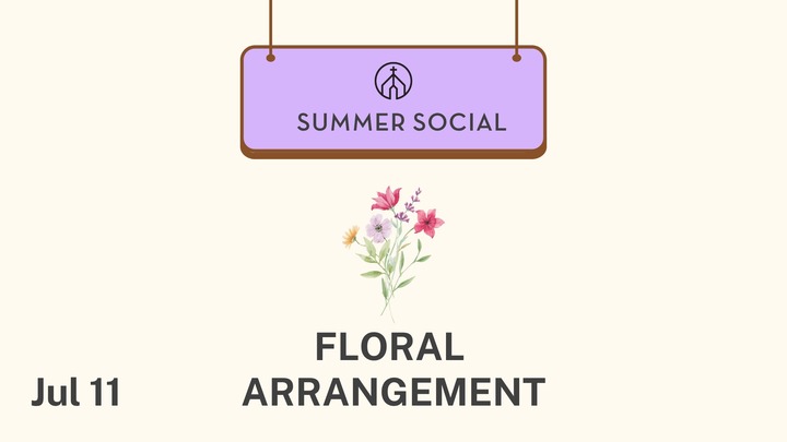 Summer Social: Gather & Bloom logo