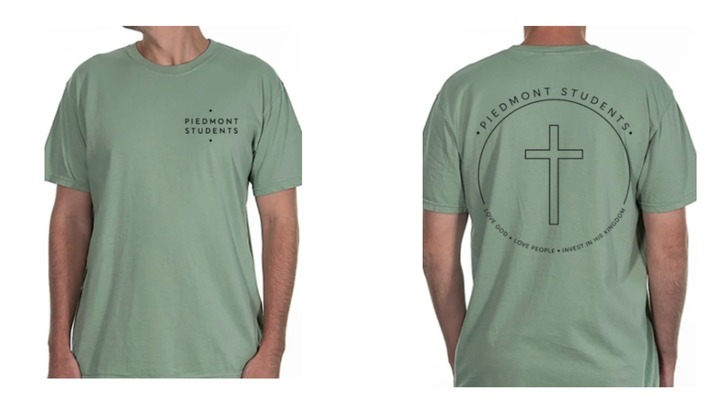 Piedmont Student T-shirt logo