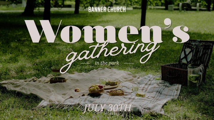 Banner Women Park Gathering logo