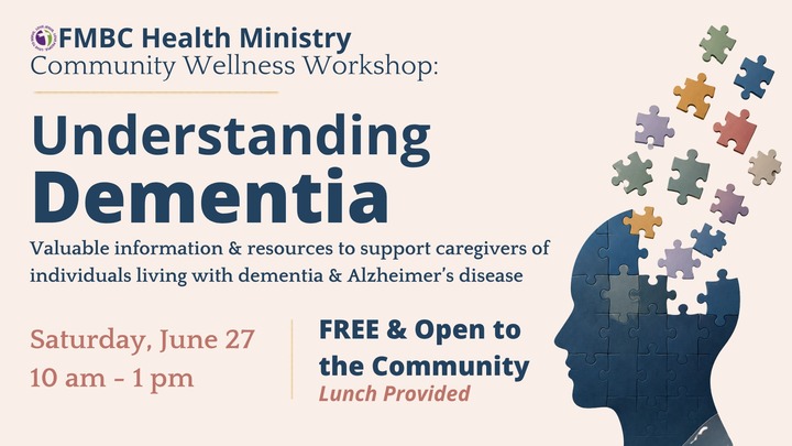Community Wellness Workshop: Understanding Dementia logo