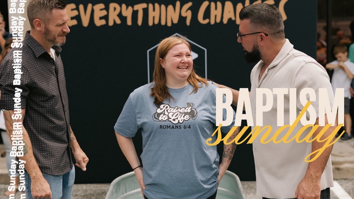 Baptism Sunday logo