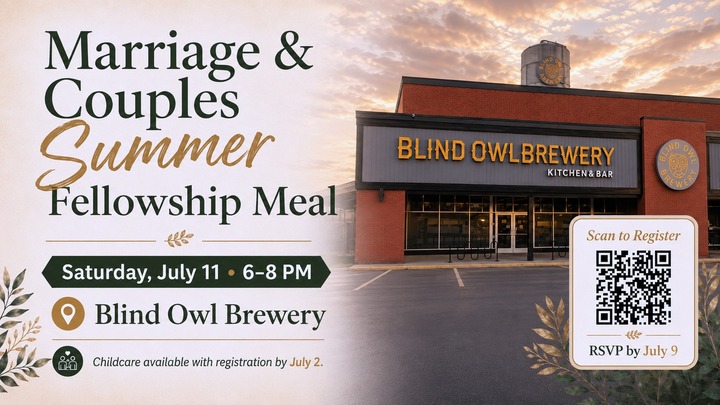 Marriage and Couples Summer Fellowship Meal  logo