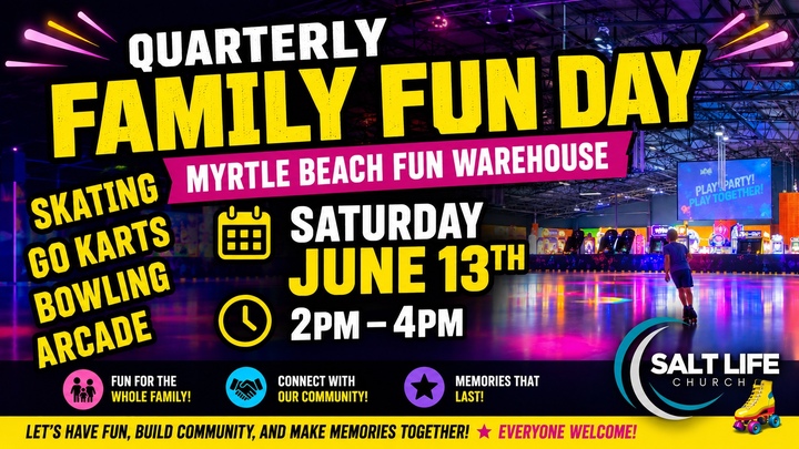 SLC Quarterly Family Fun Day logo