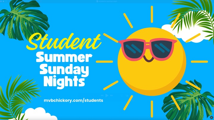 Student Summer Sunday Nights logo