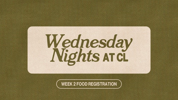 Food Registration | Wednesday Nights logo