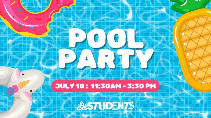 Town Center Students Pool Party logo