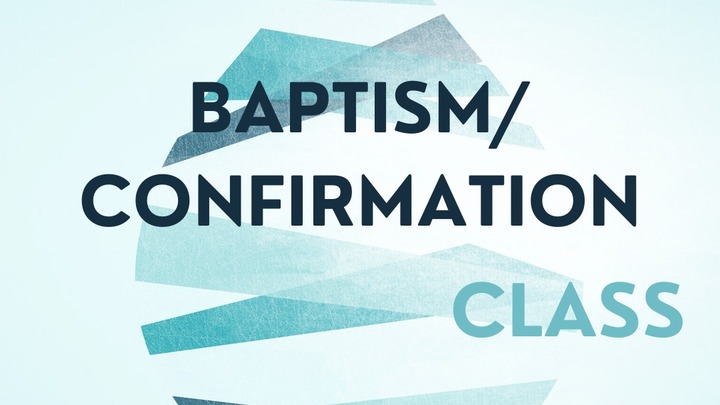 Baptism/Confirmation Classes logo
