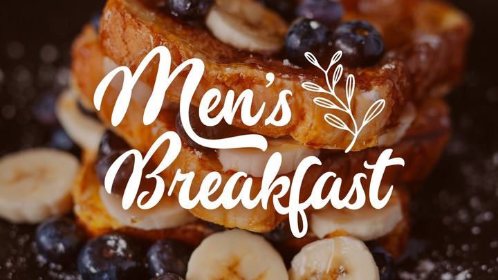Men's Breakfast July 2026 logo