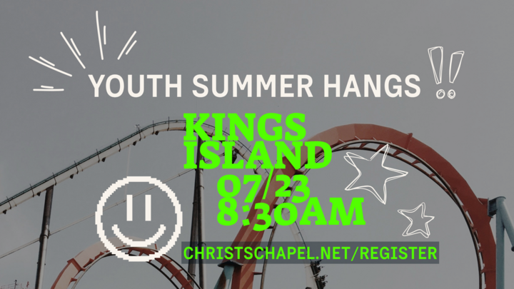 Youth: Summer Hangs at King's Island logo