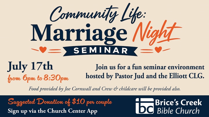 Marriage Enrichment Seminar logo