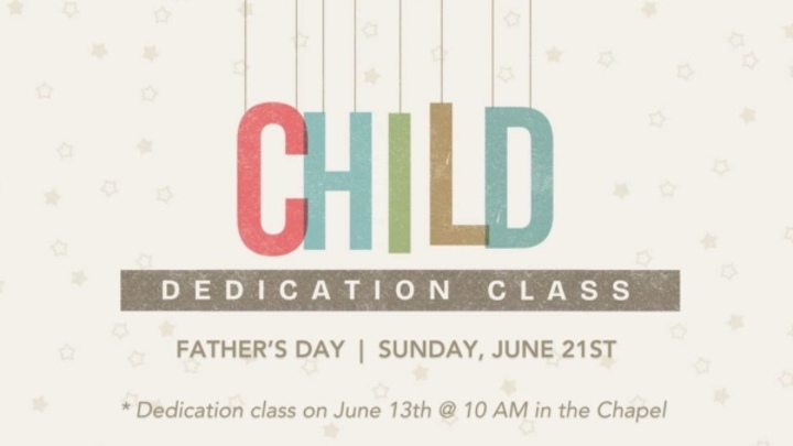 Child Dedication logo