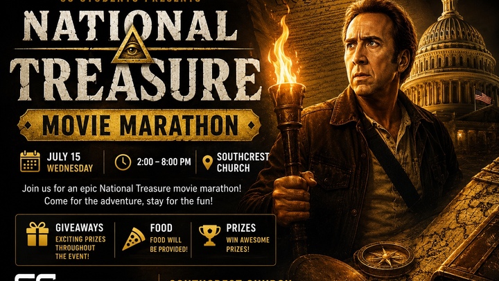 National Treasure Student Movie Marathon  logo