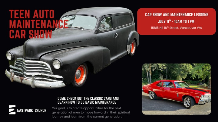 Young Men Car Show & Maintenance logo