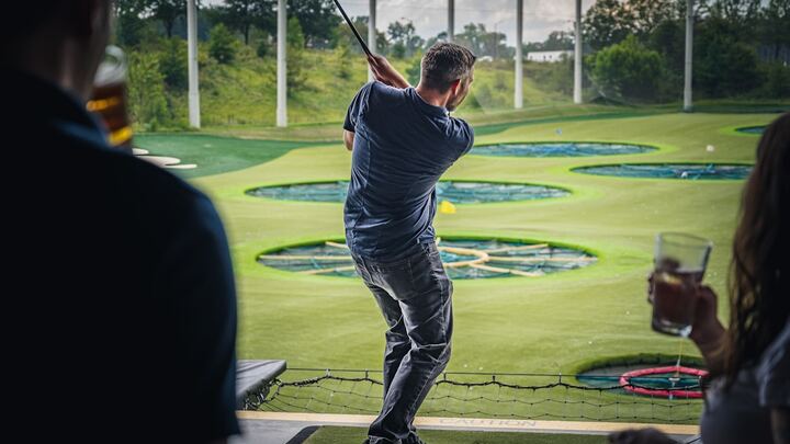 Men's Connect (June): Top Golf logo
