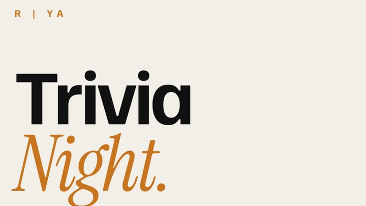Restored Young Adults Trivia Night  logo