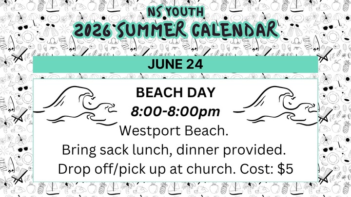NS Youth Beach Day logo