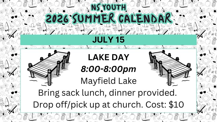 NS Youth Lake Day logo