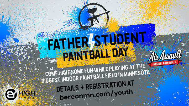 BY High School Father Student Paintball logo image