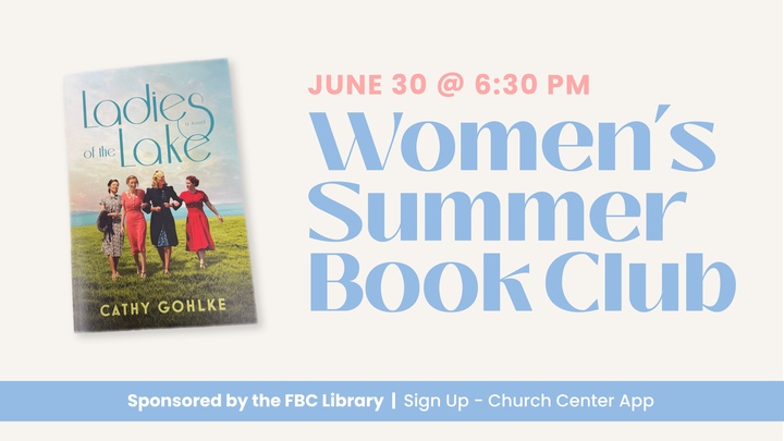 Women's Summer Book Club logo