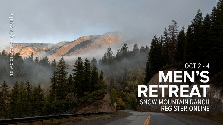 OCT 2 - 4 Men's Retreat 2026 logo